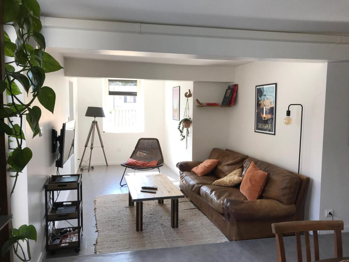 Appartement Climatise Avec Terrasse 카르카손 외부 사진